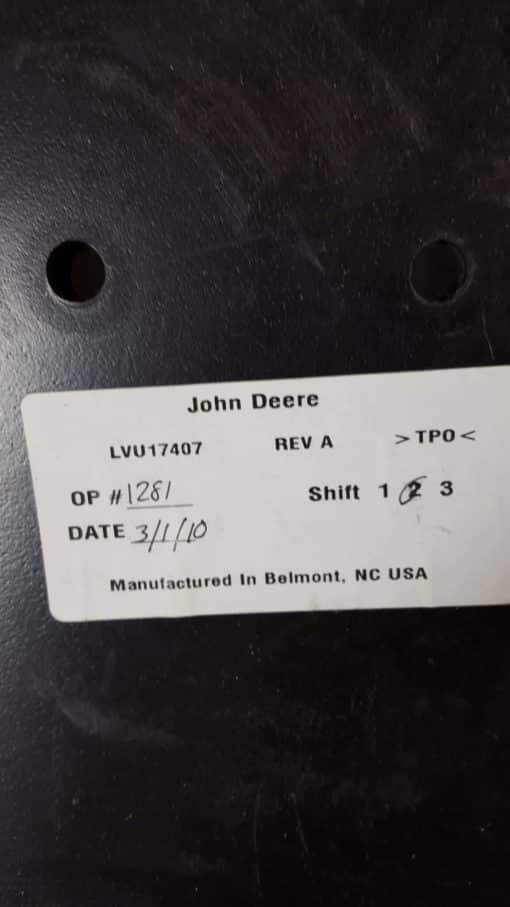 John Deere lvu17407