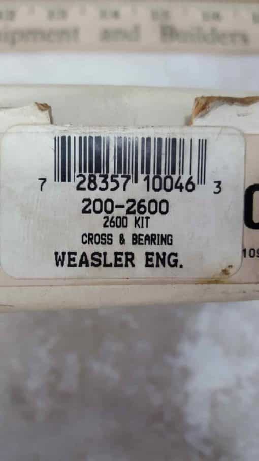 weasler eng. 200-2600