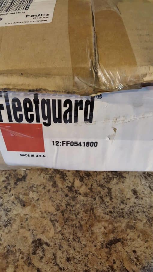 Fleetguard ff0541800