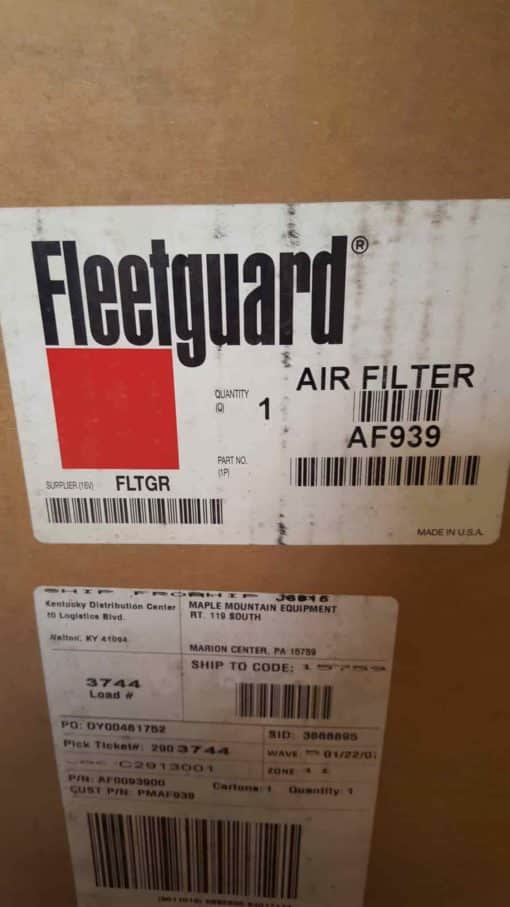 Fleetguard af939