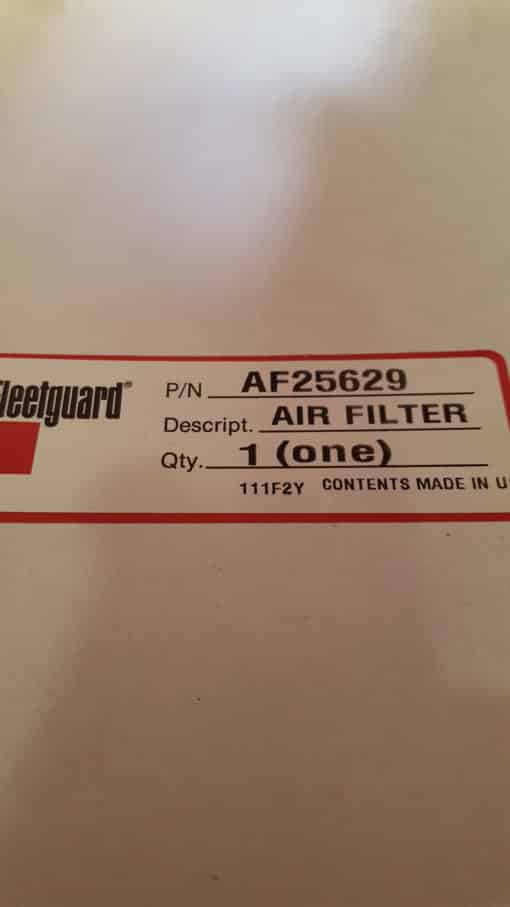 Fleetguard af25629