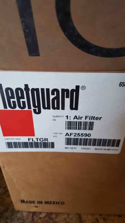 Fleetguard af255590