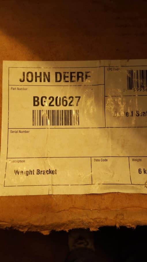 John Deere bg20627