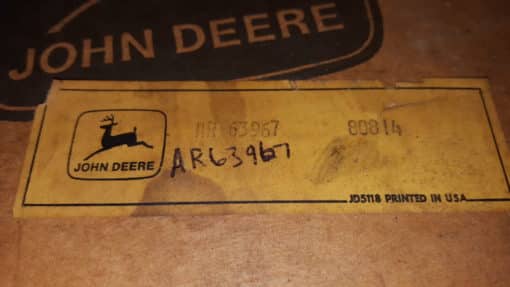 John Deere ar63967