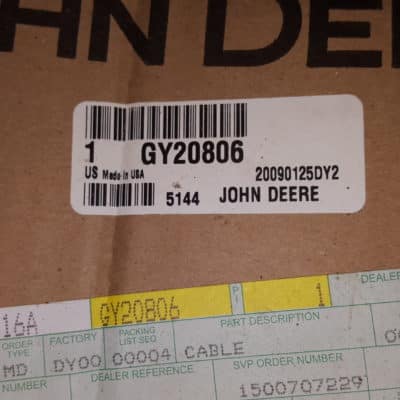 John Deere gy20806