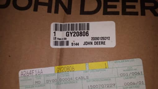 John Deere gy20806