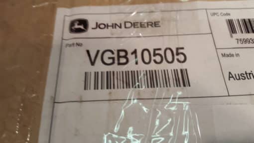 John Deere vgb10505