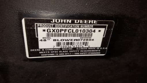 John Deere bm21380