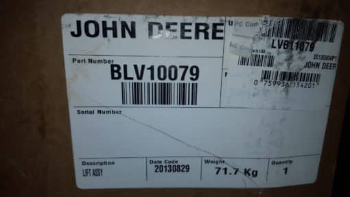 John Deere blv10079