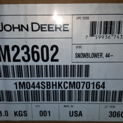 John Deere bm23602