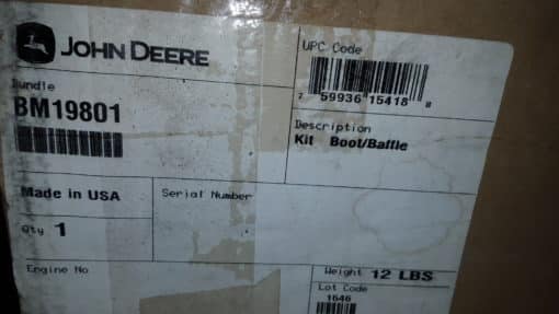 John Deere bm19801