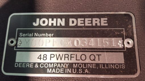 John Deere bm20523