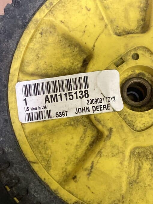 John Deere drive wheel AM115138