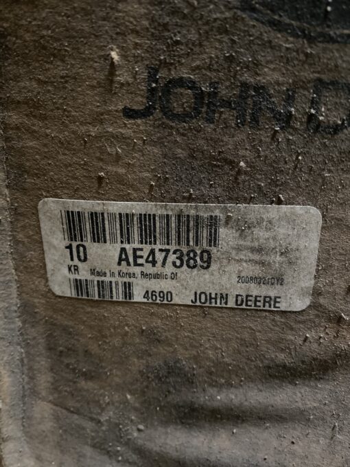 John Deere rubber rake tire AE47389