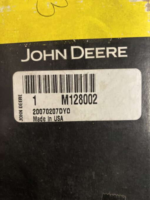 John Deere drive belt sprocket M128002