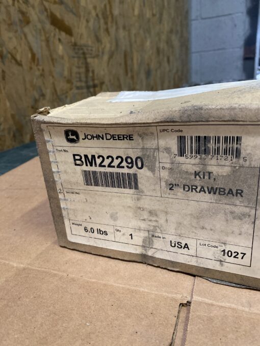 John Deere drawbar kit 2" receiver BM22290