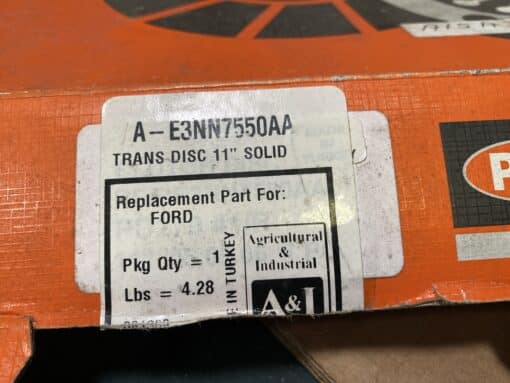 Ford/New Holland clutch disc E3NN7550AA