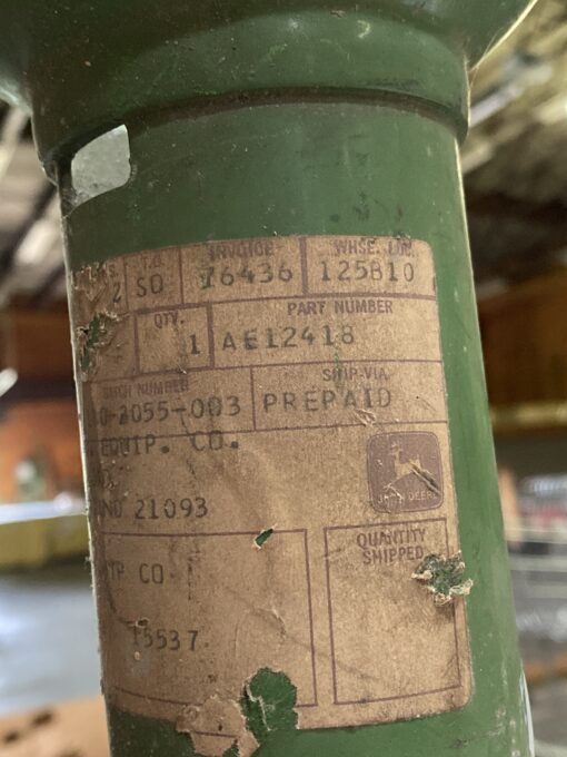 John Deere AE12418 PTO shaft shield